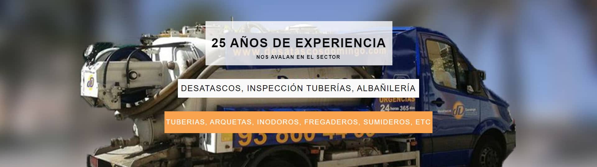 Desatascos Desatrancos y limpieza de tuberías barato y con ofertas